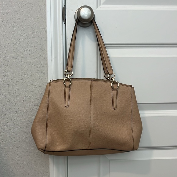 MUST GO! LAST CHANCE! - offer now! - Tan Coach Purse with Removable Strap - Picture 2 of 8